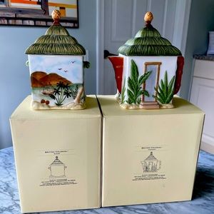 Lenox British Colonial sugar & creamer bone china set